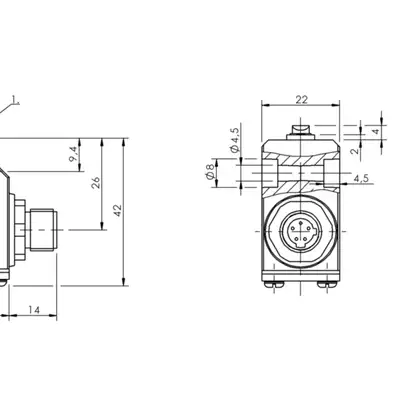 Одиночный выключатель Balluff BNS 819-100-E-12-S80