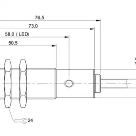 Индуктивный датчик Balluff BES 515-326-BO-C-PU-05