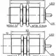 Индуктивный датчик LANBAO LR30XCN15ATCJ