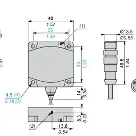 Индуктивный датчик Telemecanique XS8C1A1MBL01U20