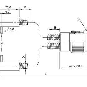 Оптоволоконный кабель Balluff BFO 18A-LFF-MZG-10-1,5