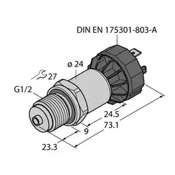 Датчик давления TURCK PT60R-1008-I2-DA91