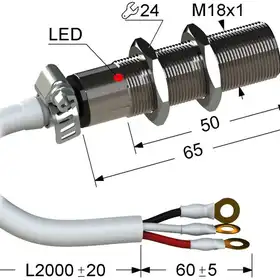 Индуктивный датчик Мега-К VB2A-18M53-5B11-Z