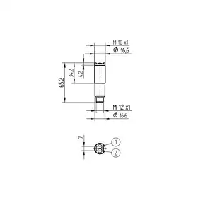 Оптический датчик Wenglor SD983