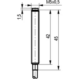 Индуктивный датчик ТЕКО ISN E0B-31N-1,2