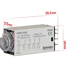 Таймер задержки включения Autonics ATM4-260S