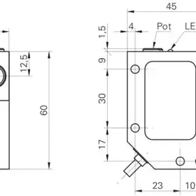 Усилитель для оптоволоконных датчиков Baumer FVDM 15P5130