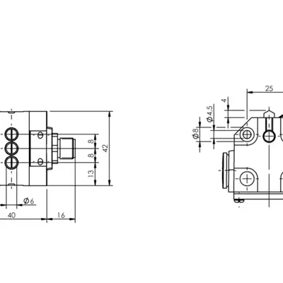 Блочный выключатель Balluff BNS 819-B03-D08-40-11-S4R