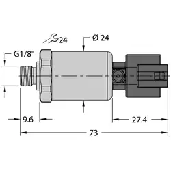 Датчик давления TURCK PT600R-2113-I2-DT043P