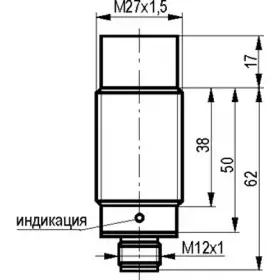 Индуктивный датчик ТЕКО ISN EC7A-31P-15-LZS4