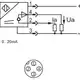Индуктивный датчик расстояния LANBAO LE80XZSN50LIM-E2