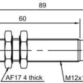 Индуктивный датчик LANBAO LR12XDN37HPCZ-E2
