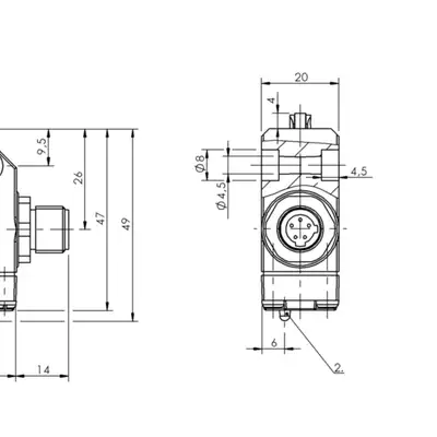 Одиночный выключатель Balluff BNS 819-99-R-12-FC-S80