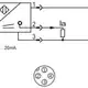 Индуктивный датчик расстояния LANBAO LR18XCN08LI4M-E2