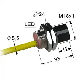 Индуктивный датчик Мега-К PS2-18M33-12N41-K