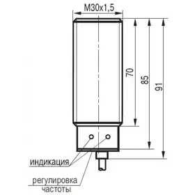 Датчик скорости вращения ТЕКО IV111B А81A5-01G-10-L