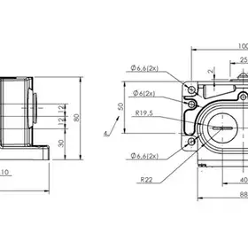 Блочный выключатель Balluff BNS 819-D03-K12-100-10