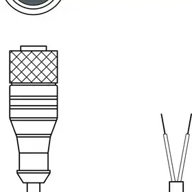 Разъем с кабелем Leuze Electronic KD PB-M12-4A-P3-300