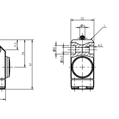 Одиночный выключатель Balluff BNS 813-100-R-48