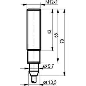 Индуктивный датчик ТЕКО ISB AF2A-31N-2-G