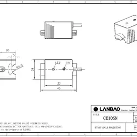 Емкостной датчик LANBAO CE10SN13DPC