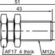 Индуктивный датчик LANBAO LR12XBN04DPO