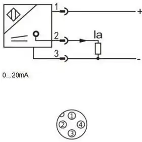 Индуктивный датчик расстояния LANBAO LR30XCN15LIM-E2