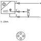 Индуктивный датчик расстояния LANBAO LR30XCN15LIM-E2