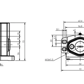 Блочный выключатель Balluff BNS 819-B04-R10-46-10