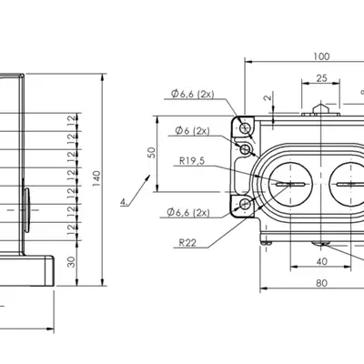 Блочный выключатель Balluff BNS 819-D08-D12-100-10-FD