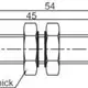 Индуктивный датчик LANBAO LR08BN04DLCY-E1