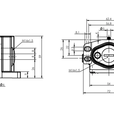 Блочный выключатель Balluff BNS 819-B03-R08-46-11-S80L
