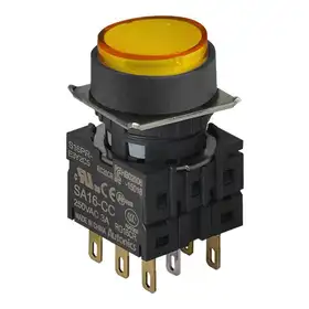 Кнопочный выключатель Autonics S16PR-E3Y2C12