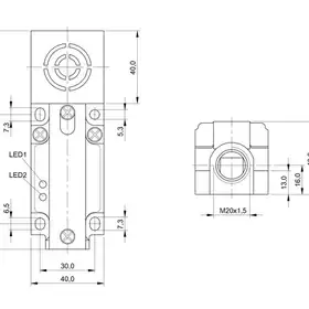 Индуктивный датчик Balluff BES 517-385-MV-C