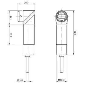 Оптический датчик DATASENSING MP2/00-0A