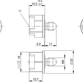 Транспондер RFID Balluff BIS M-144-02/A-M8-GY