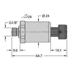 Датчик давления TURCK PT600R-2113-I2-MP11