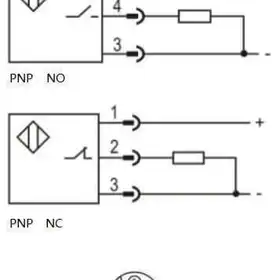 Индуктивный датчик LANBAO LR12XDN37HPCZ-E2