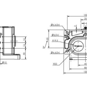 Блочный выключатель Balluff BNS 813-D03-L16-100-22-03