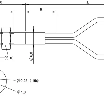 Оптоволоконный кабель Balluff BFO D22-XBF-LB-EAK-15-02