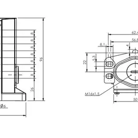Блочный выключатель Balluff BNS 819-B08-D08-46-13
