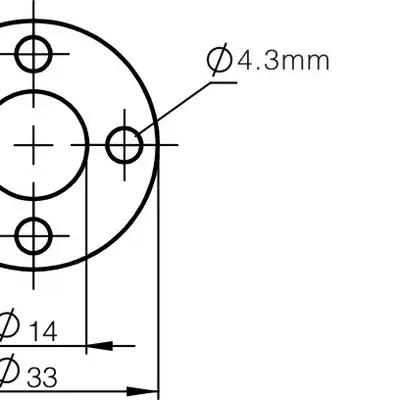 Кольцевой магнит AMT Linear Position Sensor OD33-gasket