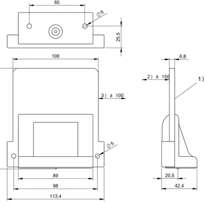 RFID головка чтения/записи Balluff BIS M-371-000-A01