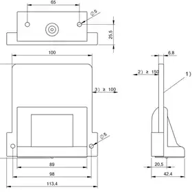 RFID головка чтения/записи Balluff BIS M-371-000-A01