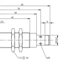 Индуктивный датчик Balluff BES M18EG1-PSC50S-S04G-S