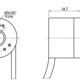 Инкрементальный энкодер INNOCONT EIP 40BO 8630V3000-T2