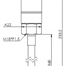 Датчик температуры EMA Electronics TC0107
