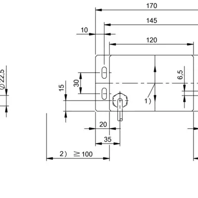 RFID головка чтения/записи Balluff BIS C-351-PU1-10