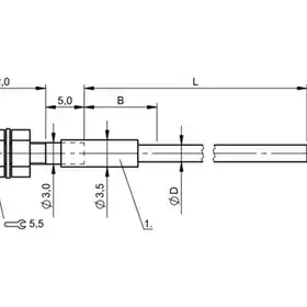 Оптоволоконный кабель Balluff BFO D22-LA-RB-EAK-10-02