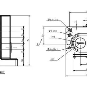 Блочный выключатель Balluff BNS 813-D06-R16-100-12-06-FD